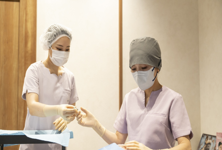 3DEライン整形　施術